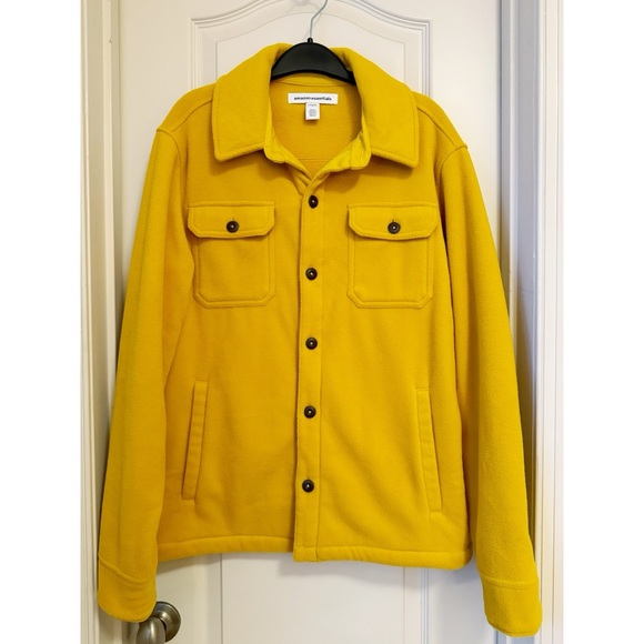💲🔻 Amazon Essentials Polar Fleece Shirt Jacket - Picture 2 of 4